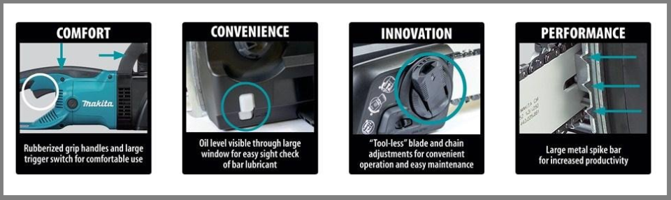 makita electric chainsaw